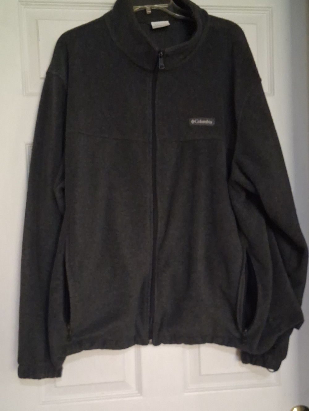 Columbia Charcoal Gray Full-Zip Fleece Jacket